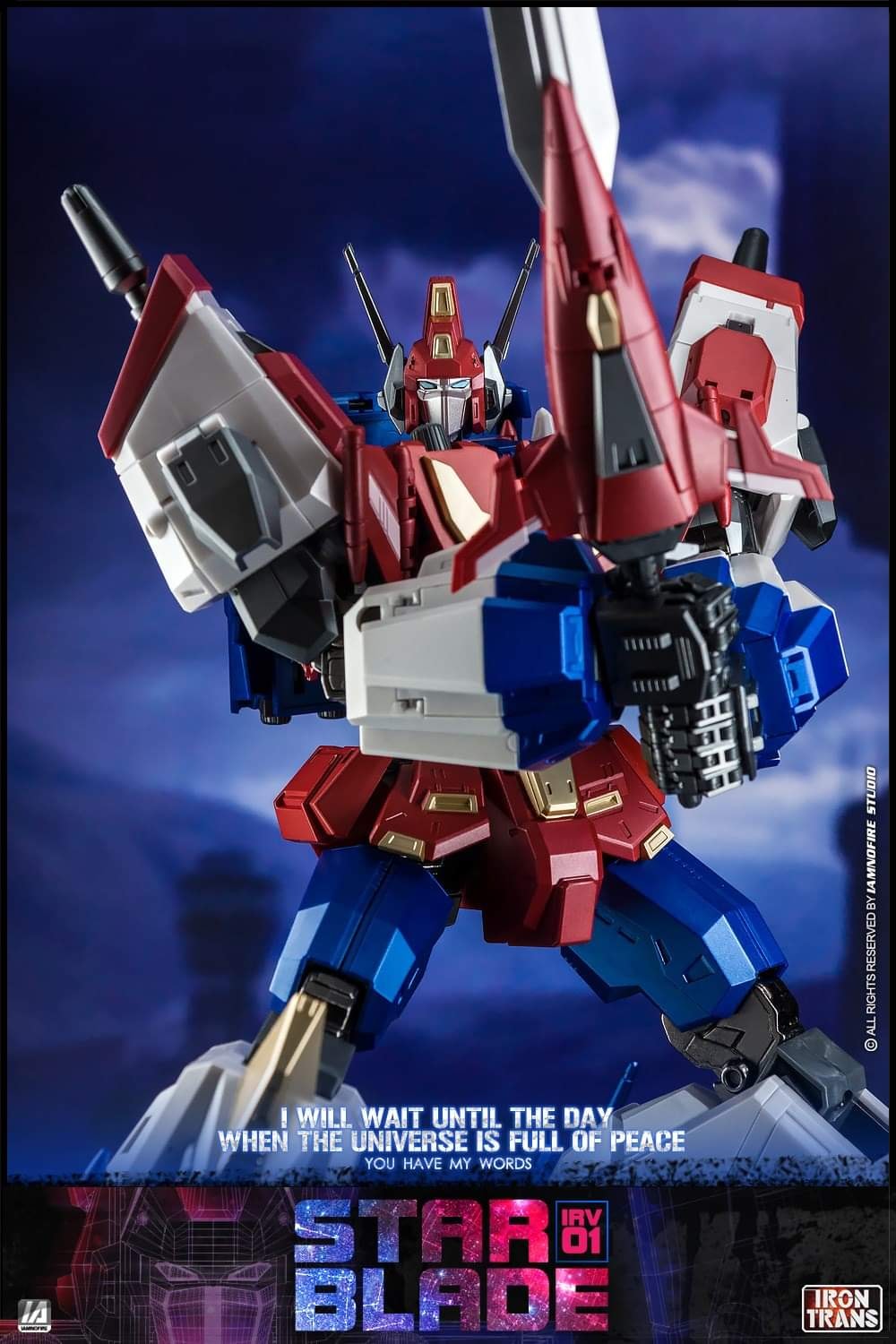 Iron Trans IR-V01 Star Blade Hi-Res Toy Photography Gallery